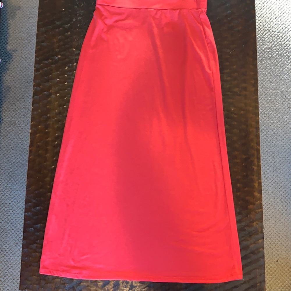 Ambiance Apparel hot pink maxi skirt